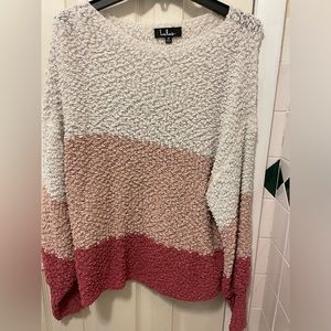 Pink lulus sweater